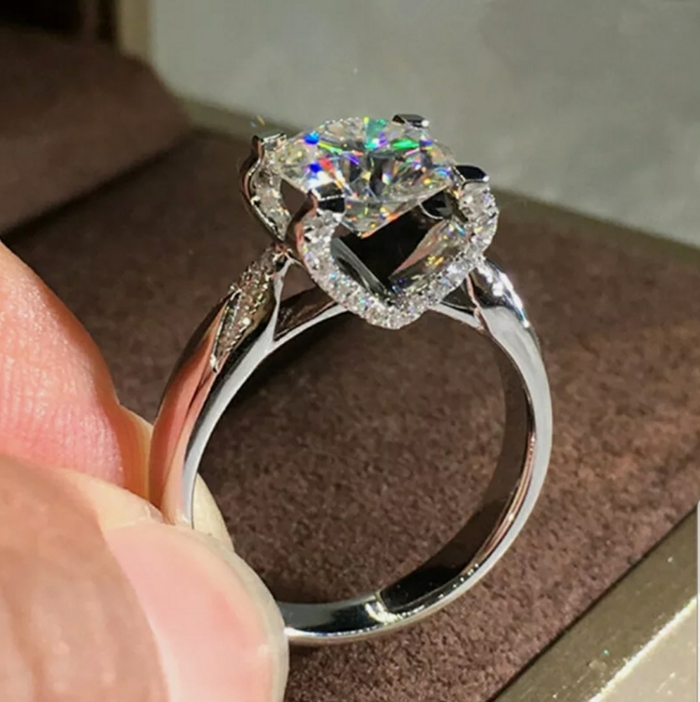 SALE! 1.5ct French-Cut Bridal Ring
